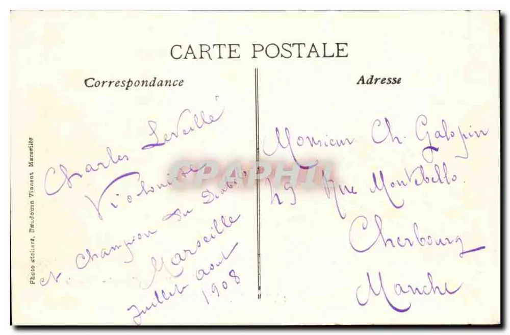 Marselha - O Forte Saint-Jean — Loja Geral - Marselha, n°26 - Verso
