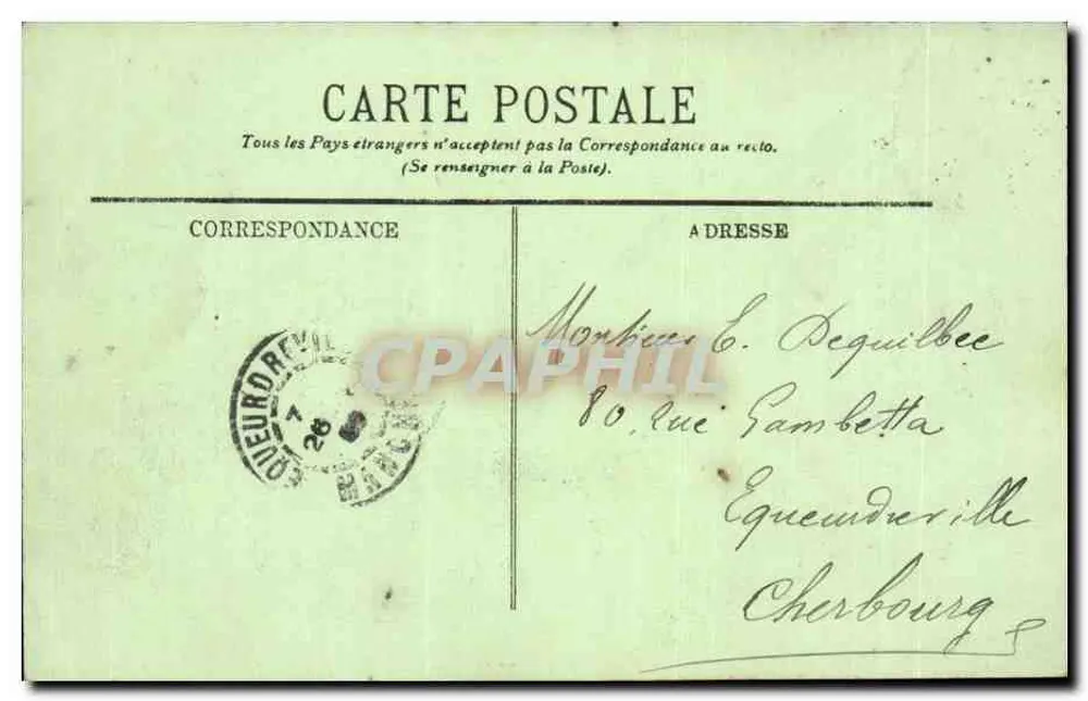 Marseille - Parc Borély - Das Rennplatz — LL 114 - Rückseite