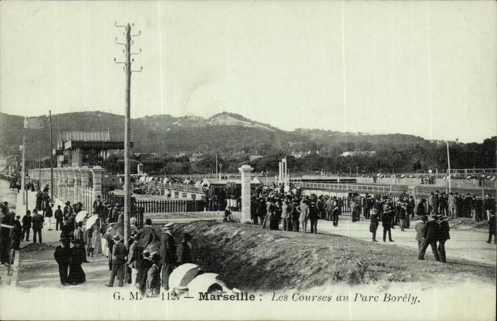 Marseille : Pferderennen im Parc Borély — G. M. — 112 - Vorderseite