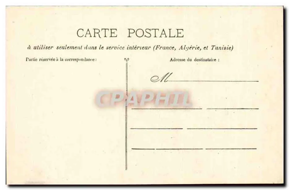 Marseille - Palácio Casino Prado Praia — Edição C. Bonfort - Verso