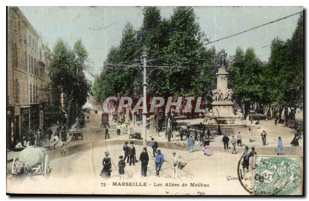 Marselha - Les Allées de Meilhan — Guenmph 73 - Frente