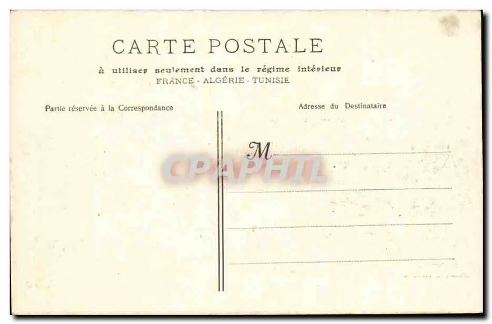 Marseille - Le Prado visto da Praia — Phototyp. E. Lacour — n° 171 - Verso
