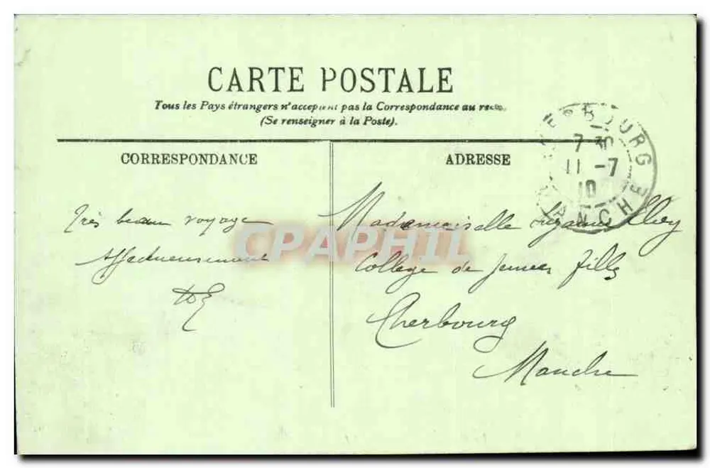 Marseille — O Forte Saint-Jean — LL. - Verso