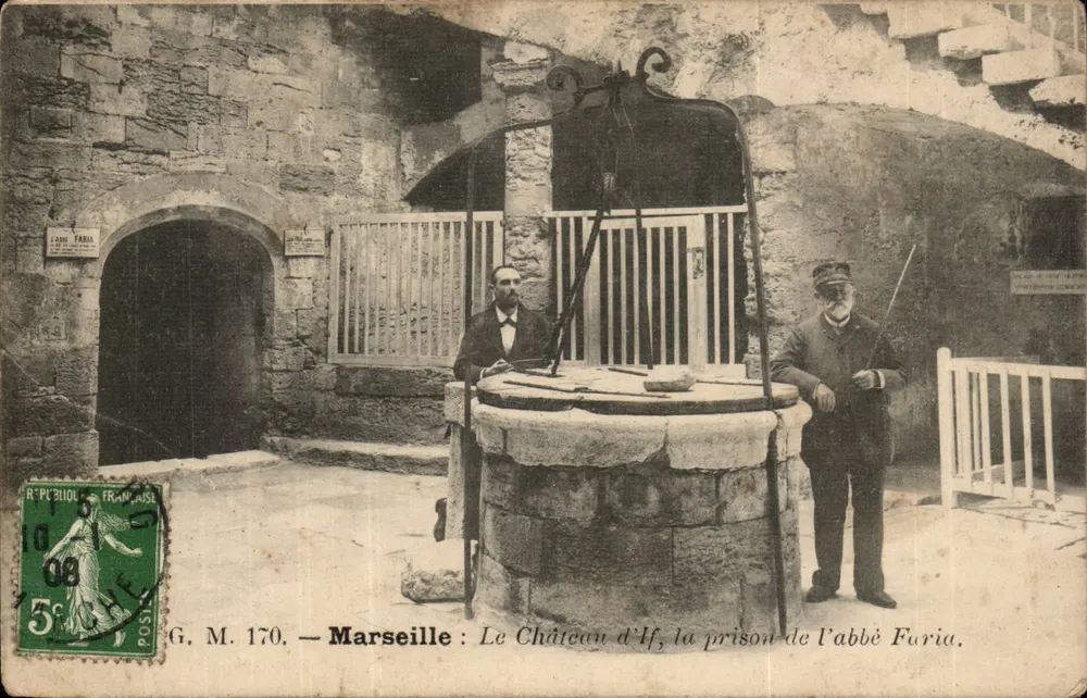 Marsella — El Castillo de If, la prisión del abad Faria — G. M. 170 - Anverso