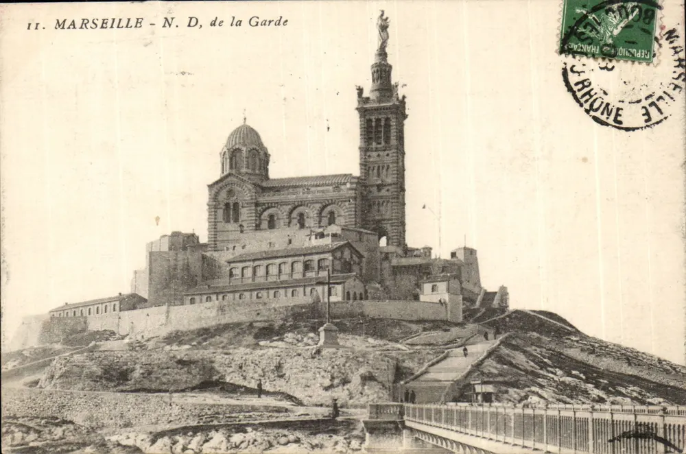 Marseille - N.D. de la Garde — editor desconhecido, n° 11 - Frente