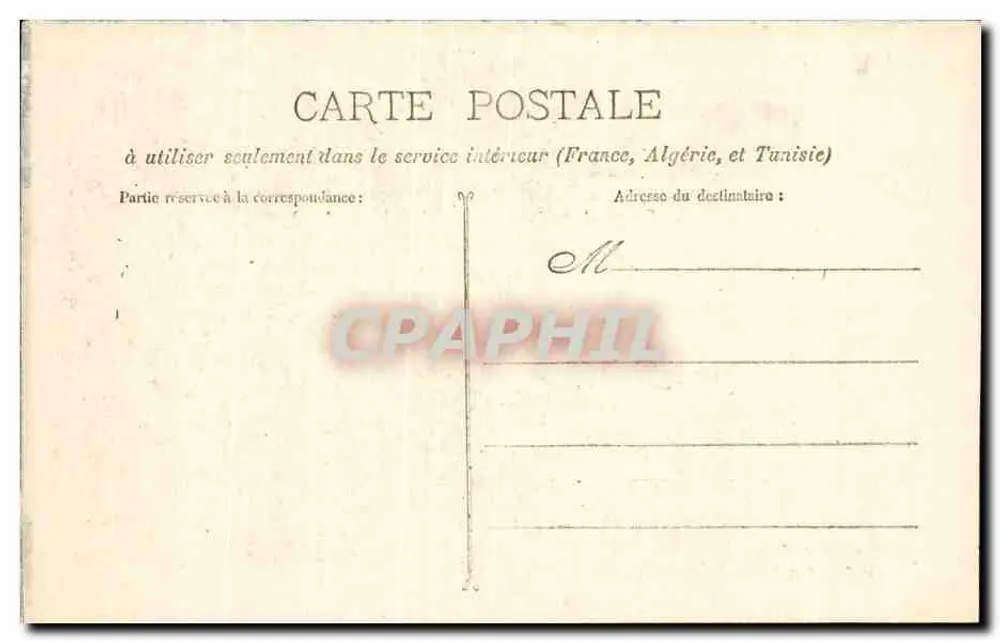 Marseille - Palace Casino Prado Plage - Saal der Vorstellungen — Edition C. Bonfort - Rückseite