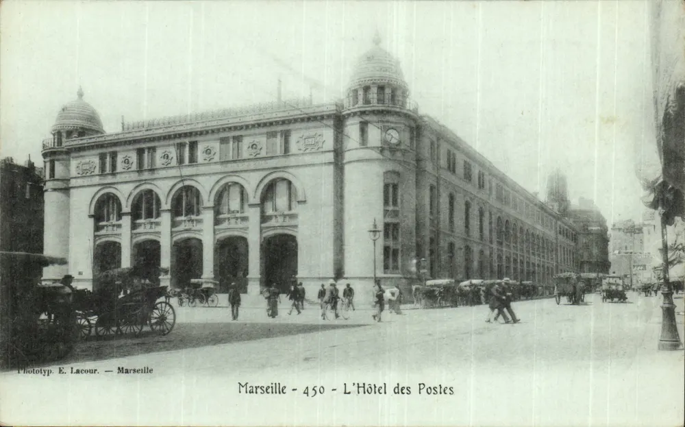 Marseille — O Hotel das Pessoas — Fototip. E. Lacour — n° 450 - Frente