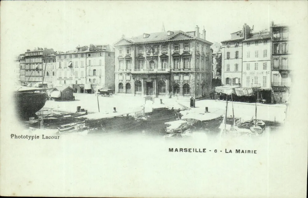 Marseille - 6 - A Prefeitura — Phototypie Lacour - Frente