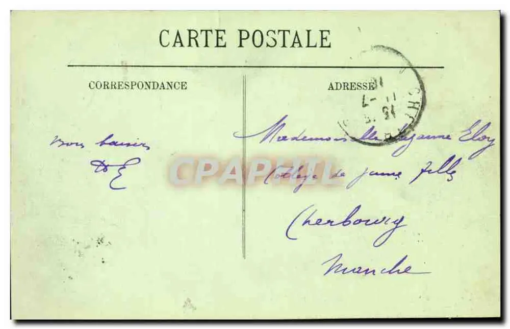 Marseille — Ein Eckchen des Alten Hafens — LL. n°61 - Rückseite