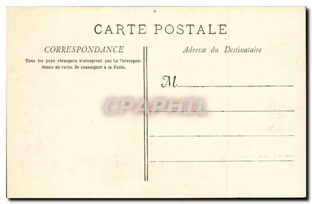 Marseille - Het Fort Saint-Jean — Fototipo E. Lacour, n°37 - Achterkant