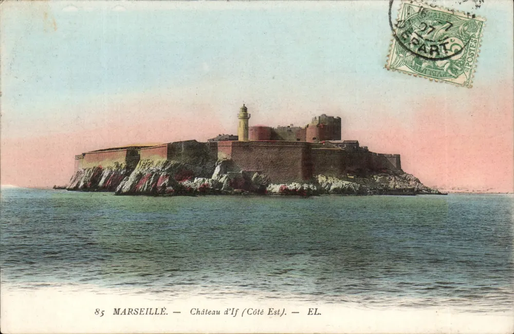 Castelo d'If (Lado Leste) — Marselha — Editor EL. - Frente