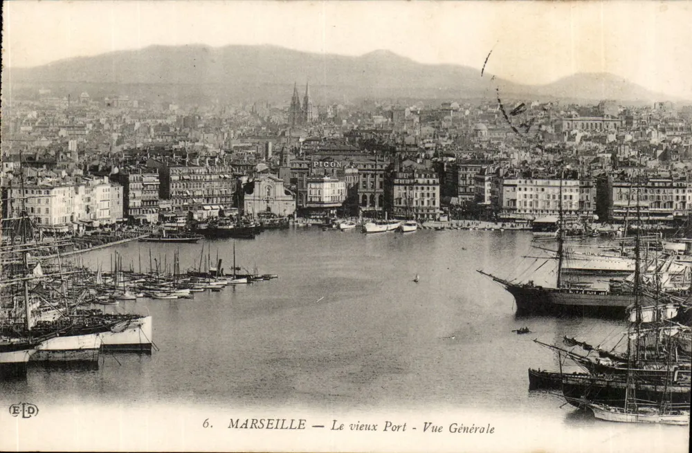 Marseille — Der alte Hafen — Allgemeiner Blick — PICON - Vorderseite