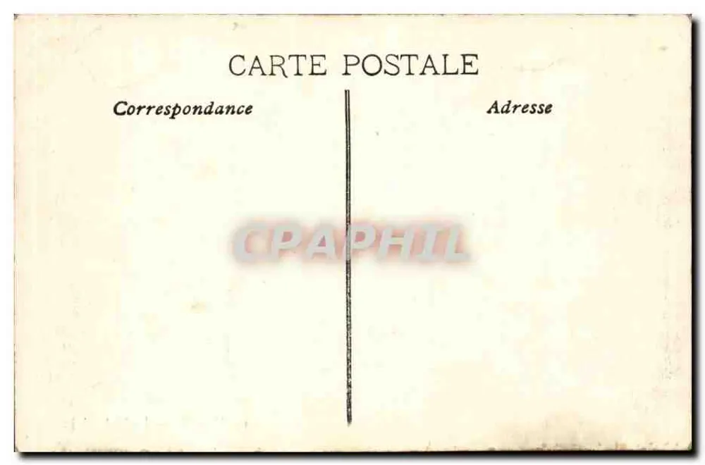 Marseille — De Poort van Alexandre — onbekende uitgever, n° 11 - Achterkant