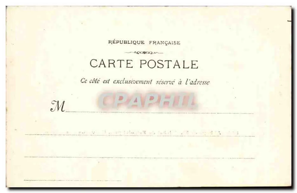 Abtei St. Michel de Frigolet nahe Gravéson — Allgemeiner Blick — Phototypie E. Lacombe, Marseille, Nr. 845 - Rückseite