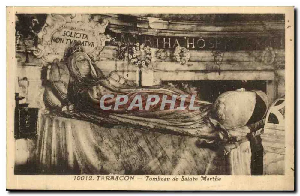 Tarascon — Túmulo de Santa Marthe - Frente
