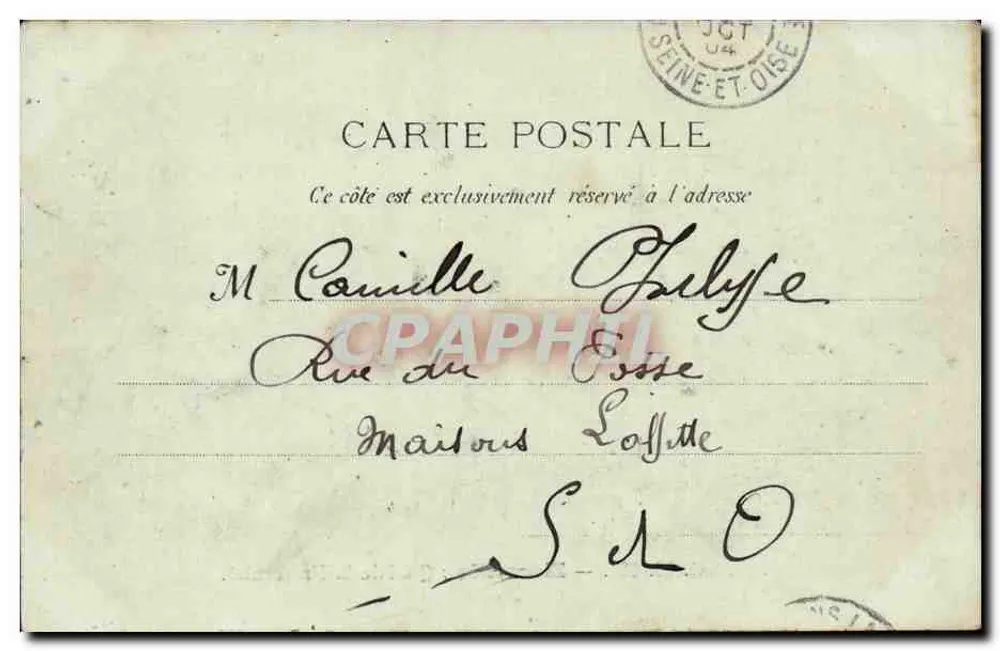 Marseille : Quai de la Fraternité — G. M. 291 — editor G. M. 291 - Verso