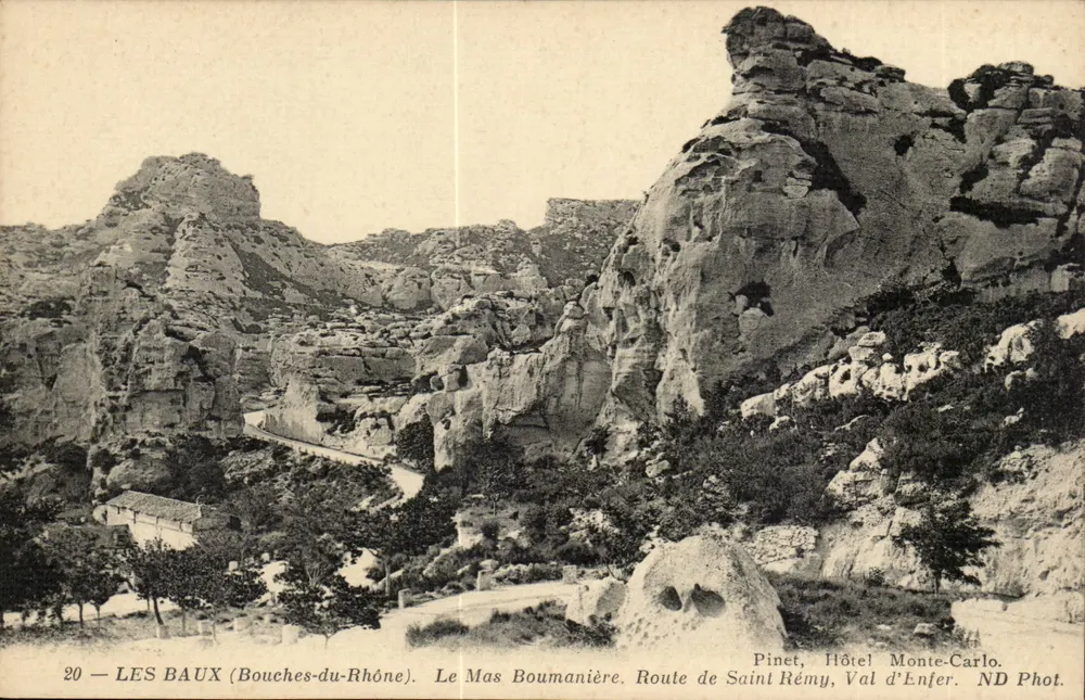 Les Baux (Bouches-du-Rhône) — Le Mas Boumanière — ND Phot. - Vorderseite