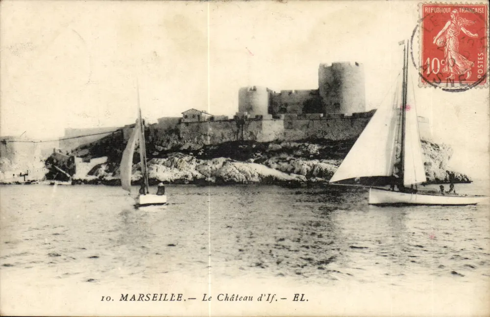 Marseille — O Castelo de If — Edição EL - Frente