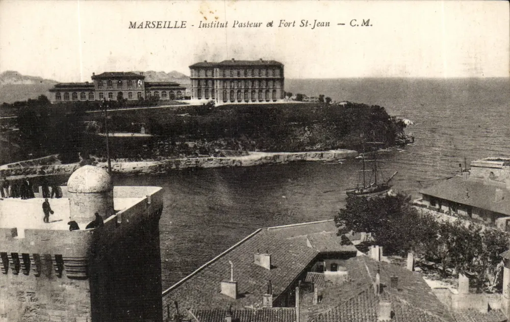 Marseille - Instituto Pasteur & Forte St-Jean — C.M. - Frente
