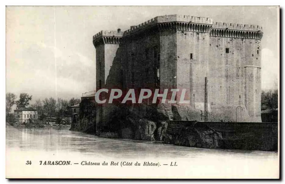 Tarascon — Castelo do Rot (Costa do Ródano) — LL - Frente