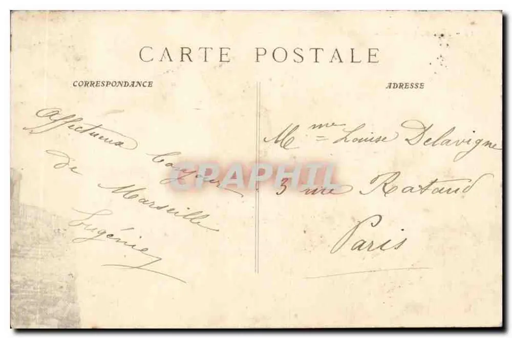 Marselha - N.-D. de la Garde — P. Ruat, editor, Marselha - Verso
