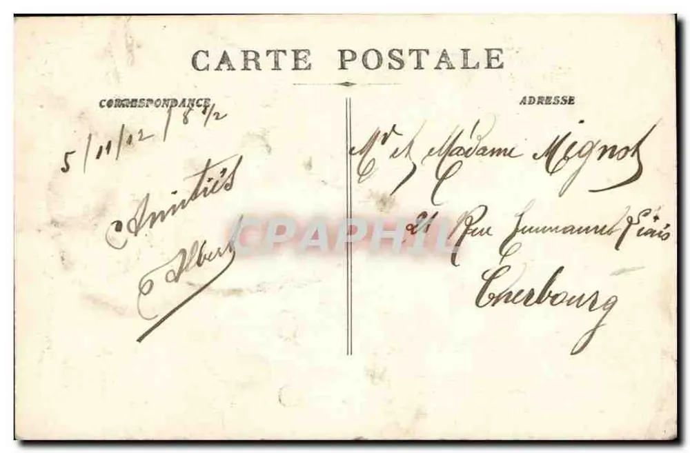 Marseille - Aufzüge der Notre-Dame de la Garde — unbekannter Verlag, Nr. 14 - Rückseite