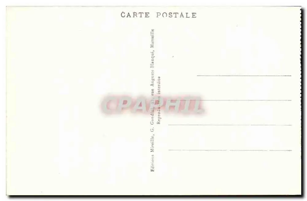 Marselha - N.-D. de la Garde — Mireille, n° 163 - Verso