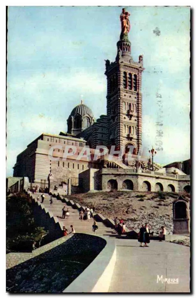 Nossa Senhora da Guarda — Marselha — Mireille - Frente