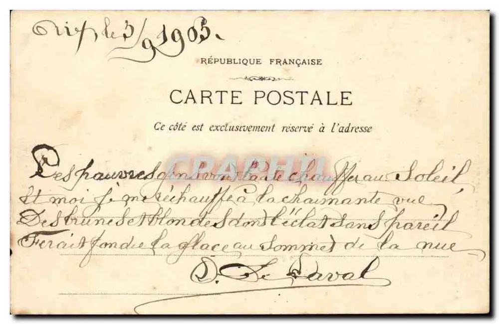 Aix-en-Provence — Cheminée du Roi René — E. Jaussaud Editeur, n°41 - Verso