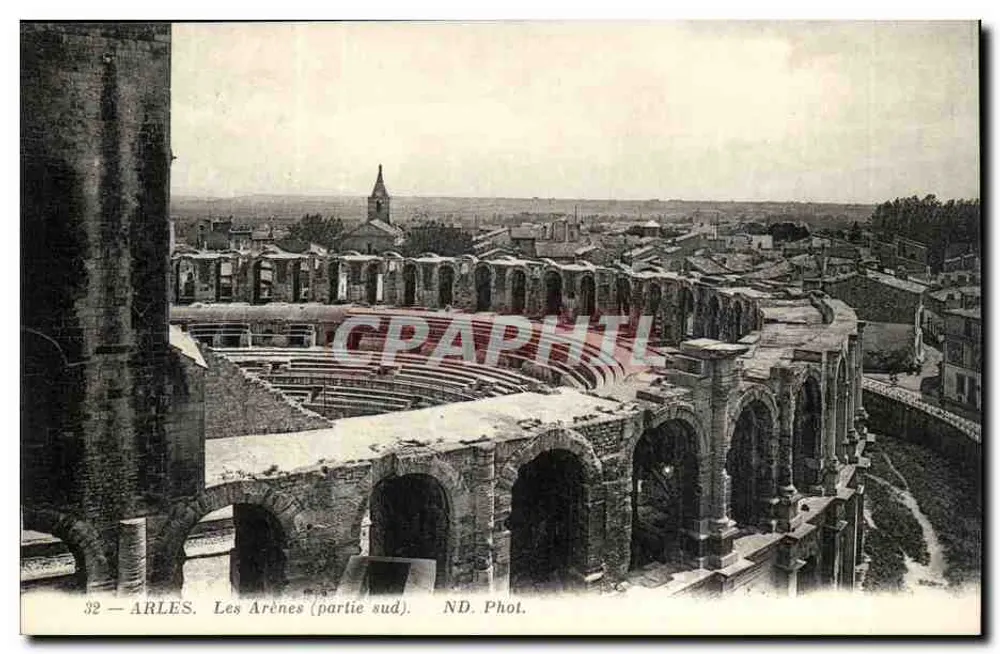 Arles — As Arênes (parte sul) — ND. Fot. n°32 - Frente