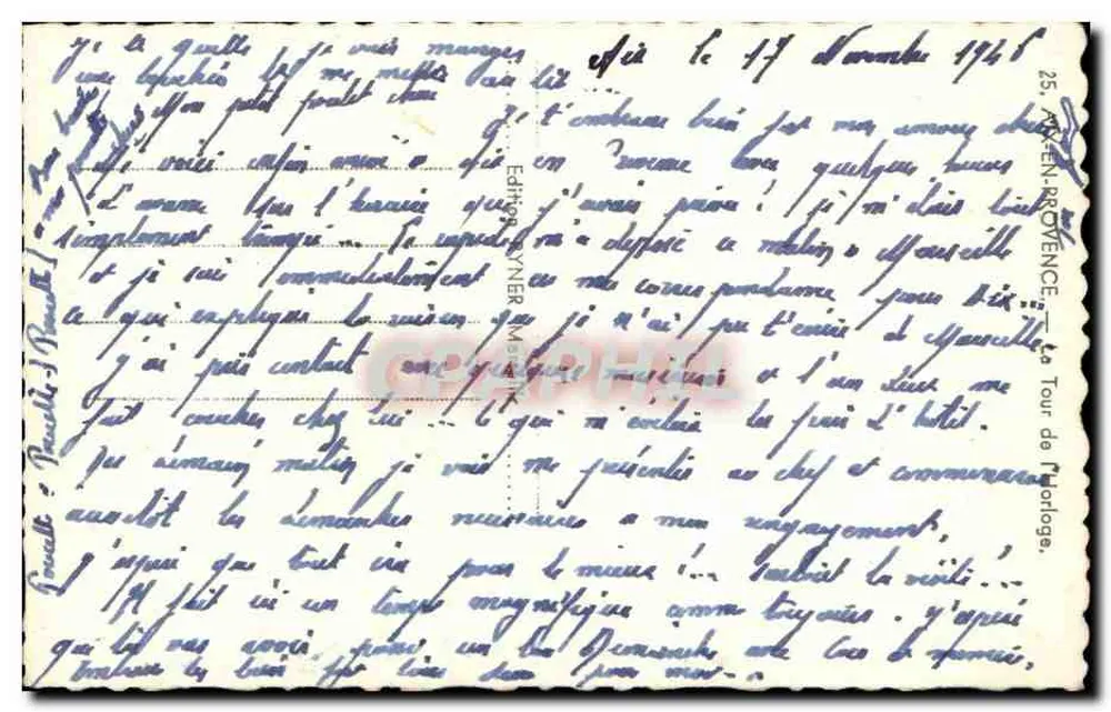 Place de la République — Tour de l'Horloge et fontaine — Ryner - Verso