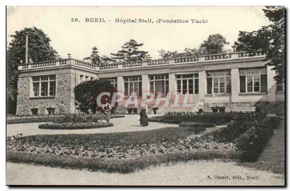 Rueil - Stell-Krankenhaus, (Stiftung Tucko) — Verlag A. Ossart, Rueill - Vorderseite