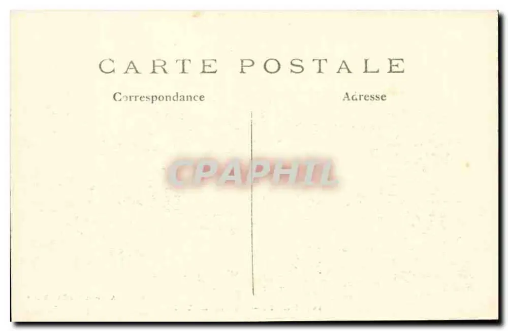 Rueil - O Hotel de Ville — vista sob um portal de ferro forjado — A. Ossart, editor, Rueil - Verso