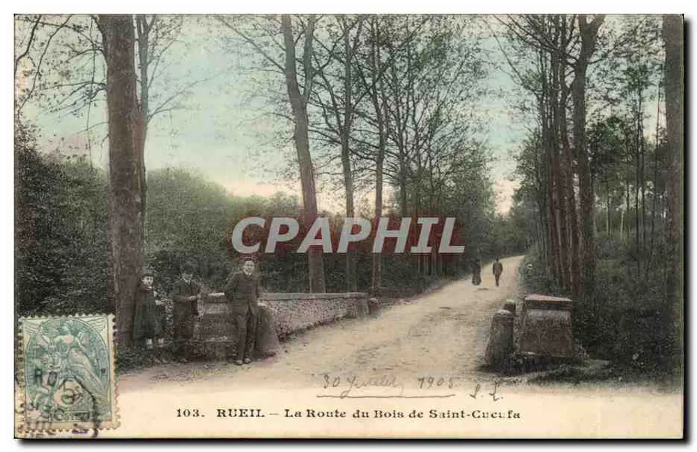 RUEIL — Die Straße zum Saint-Cucufa-Wald — n°103 - Vorderseite