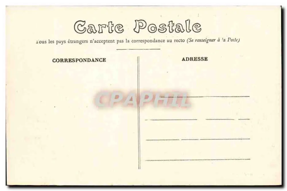 Rueil - A Igreja e a Praça — L'Abellio - Asnières - Verso