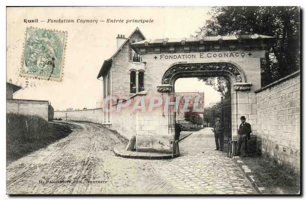 Raeil — Fondation Cognacq — Haupteingang — Verlag G. Baudichiere, Nanterre - Vorderseite