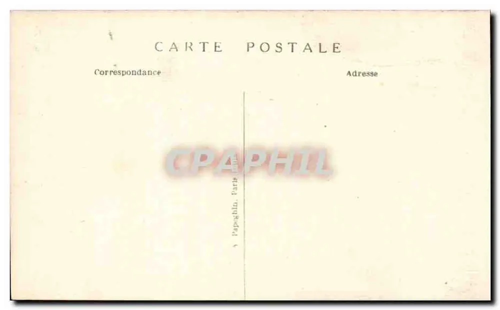 La Malmaison (S.-et-O.) — O Castelo, fachada oeste — A.P. - Verso