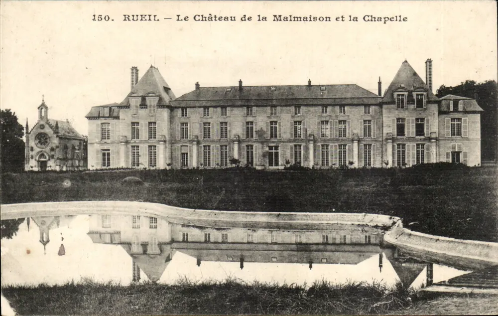 Rueil — Schloss La Malmaison und die Kapelle — A. Oesart, Verleger in Rueil, n°150 - Vorderseite
