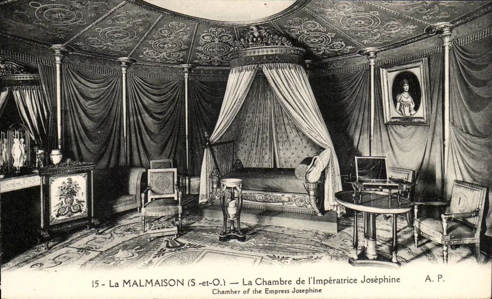 La Malmaison (S.-et-O.) — Das Zimmer der Kaiserin Joséphine — A.P. - Vorderseite