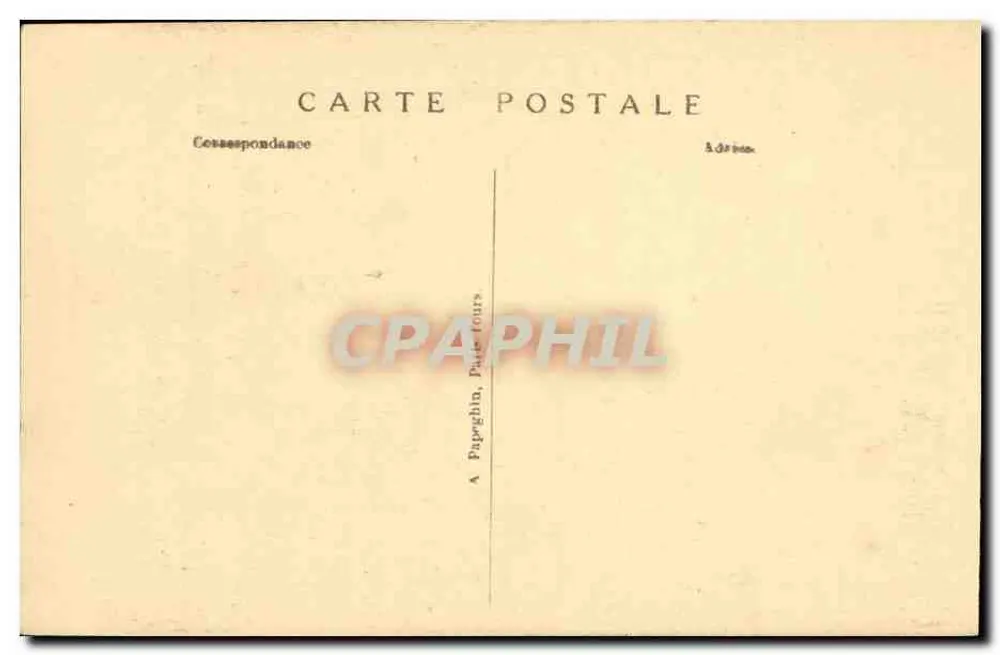 Napoleon I — Der Erste Konsul — von Isabey, Originalporträt — Malmaison (S.-et-O.) - Rückseite