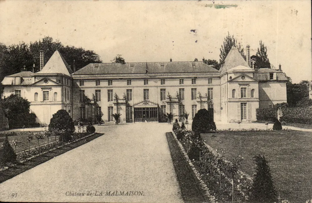 Castelo de LA MALMAISON — vista geral — editor desconhecido, n° 93 - Frente