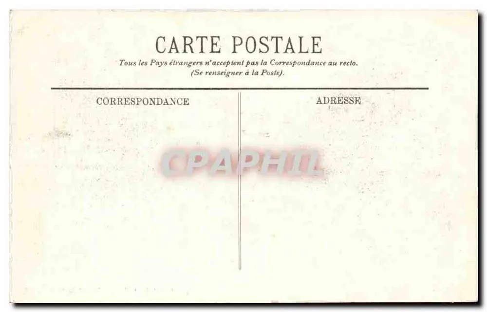Bordeaux — O Hotel de Ville — LL - Verso
