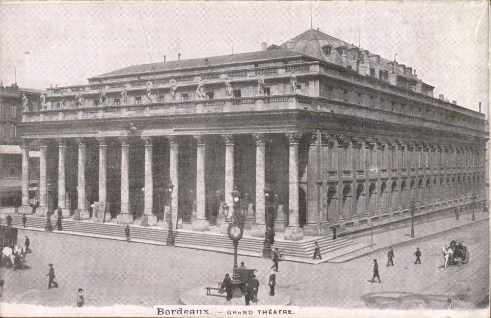 Bordeaux — Grande Ópera — editor DÉTIT PARIS - Frente