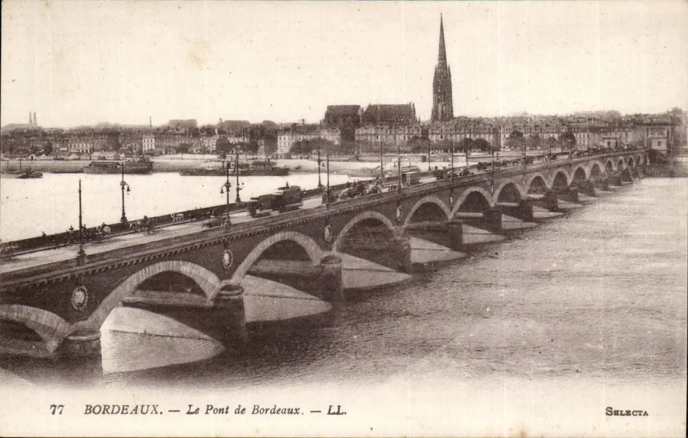 Bordeaux — O Ponte de Bordeaux — LL. — Selecta - Frente