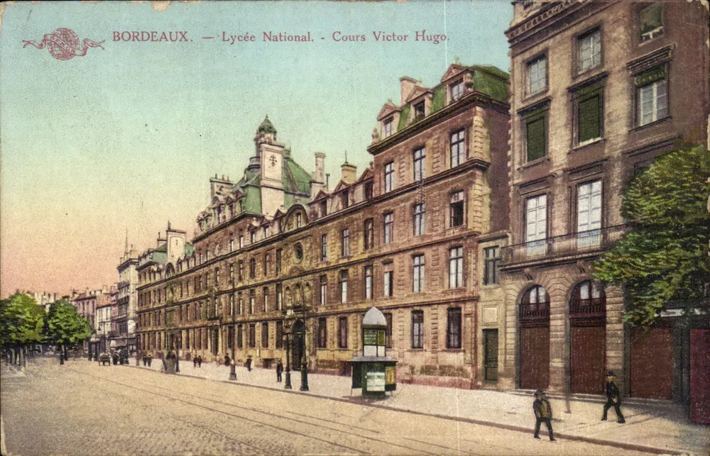 Bordeaux — Liceu Nacional — Avenida Victor Hugo - Frente
