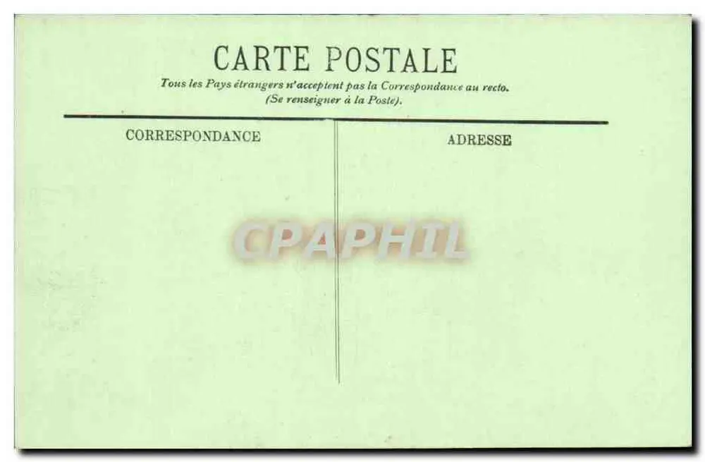 Bordeaux — O Conselho de Guerra — LL. n° 194 - Verso