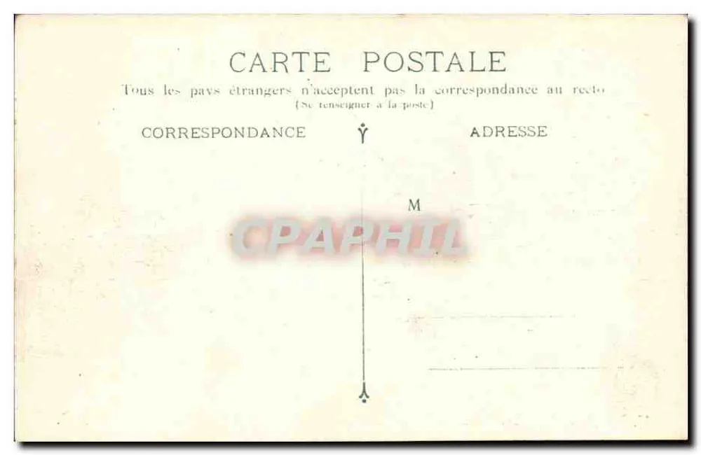 Bordeaux — As Ruínas do Palácio Gallien — R.P. n°17 - Verso