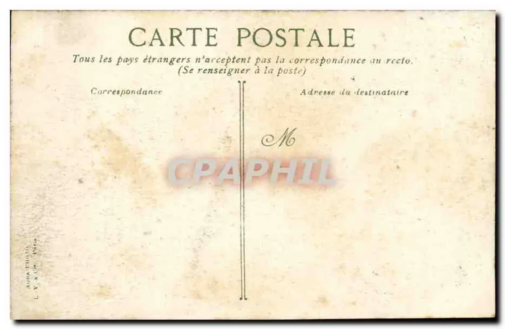Ponte sobre a Garonne em Bordeaux — vista panorâmica — editor não identificado - Verso