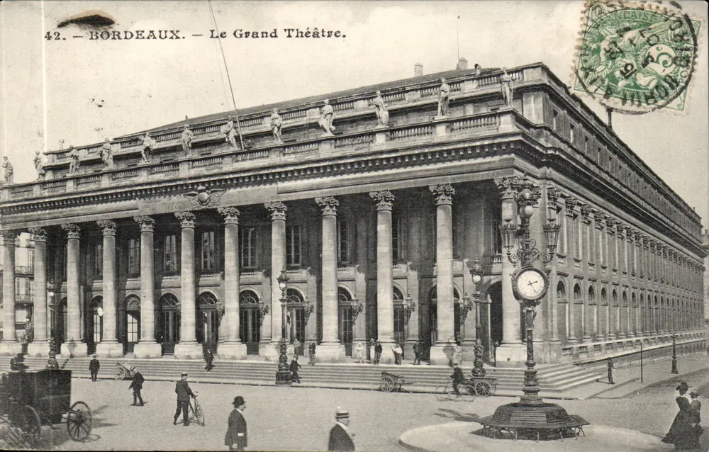 Bordeaux — O Grande Teatro — Edição M. F. — n°42 - Frente