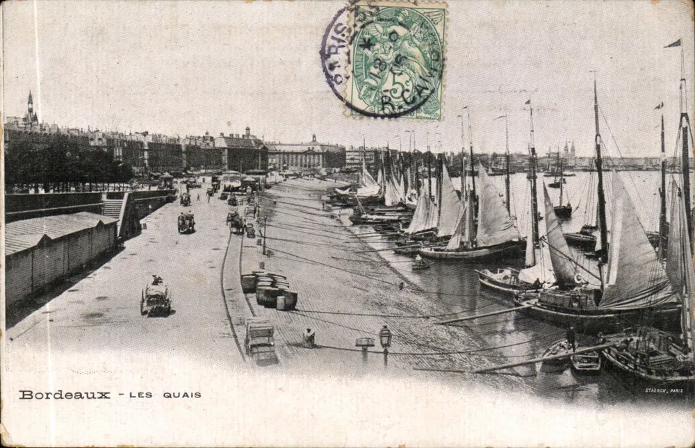 Bordeaux - OS QUAI S — STABROCK, PARIS - Frente